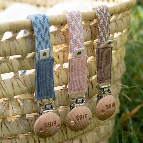 Bibs Dummy Clip (Assorted Colours)