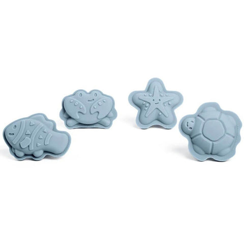 Bigjigs Silicone Sand Moulds (Assorted Colours)
