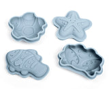 Bigjigs Silicone Sand Moulds (Assorted Colours)