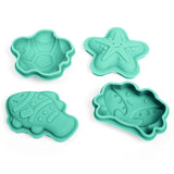 Bigjigs Silicone Sand Moulds (Assorted Colours)