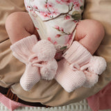 Snuggle Hunny Organic Cotton Knit Booties (Assorted Colours)