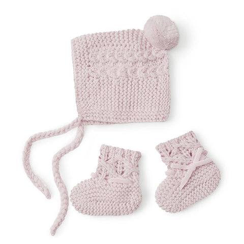 Snuggle Hunny Merino Wool Bonnet & Booties