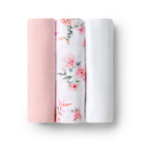 Snuggle Hunny Organic Muslin Wraps 3pk (Assorted Styles)