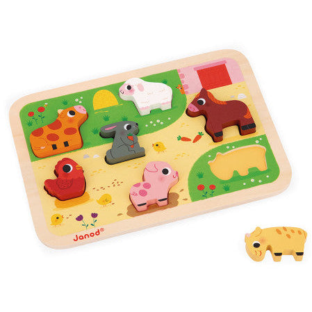 Janod Chunky Farm Puzzle