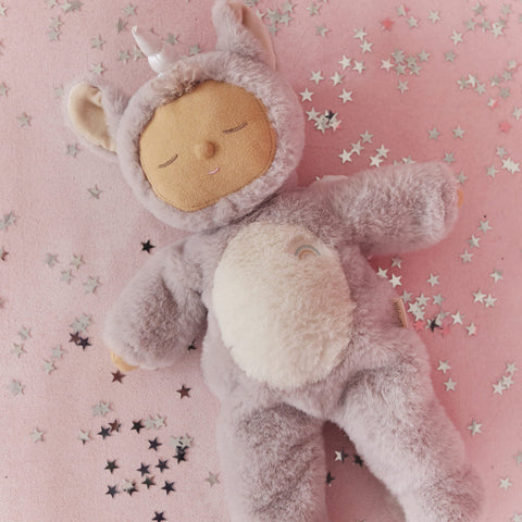 Olli Ella Unicorn Sweetpea Cozy Dinkum Doll
