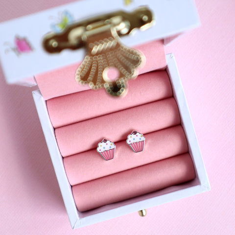 Lauren Hinkley Earrings - Tea Party Cupcake