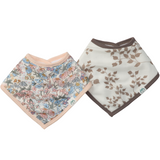 LouLou Lollipop Bandana Bib 2pk (Assorted Colours)