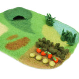 Tara Treasures Farm Felt Play Mat Playscape