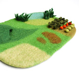 Tara Treasures Farm Felt Play Mat Playscape