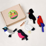 Tara Treasures Finger Puppets - Australian Colourful Birds (5pc)