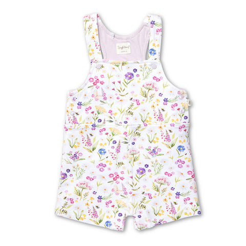 Snuggle Hunny Snuggle Overall Shorts - Gracie