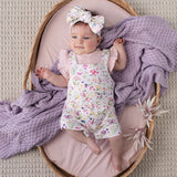 Snuggle Hunny Snuggle Overall Shorts - Gracie