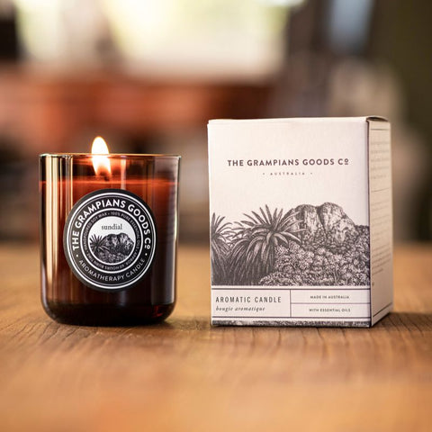 The Grampians Goods Co. Large Candle - Sundial