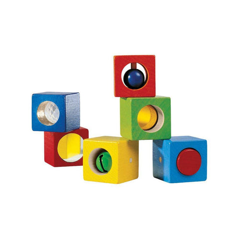 HABA Discovery Sensory Wooden Blocks 6pk