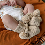 Snuggle Hunny Organic Cotton Knit Booties (Assorted Colours)