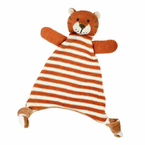 Lily & George Stripey Comforter - Niko Tiger