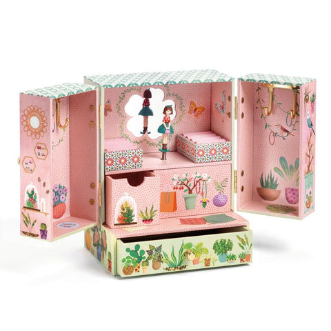 Djeco Musical Jewellery Box - Secret Garden