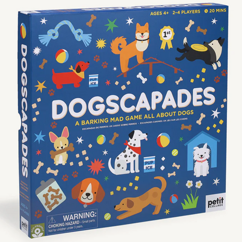 Petit Collage Dogscapades Board Game