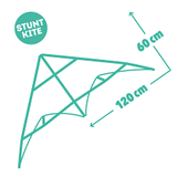 Djeco Green Wave Stunt Kite