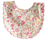 Alimrose Rose Garden Scallop Bib