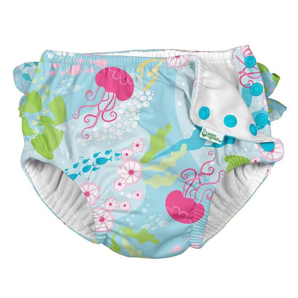 Disposable Swim Diapers I Play Green Sprouts UPF 50+ Reusable Eco
