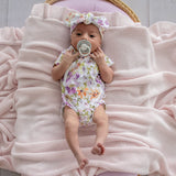 Snuggle Hunny Short Sleeve Kimono Bodysuit (Premie-Newborn)