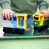 Iconic Melbourne Mid-Sized Train