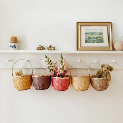 Olli Ella Blossom Basket Small (Assorted Colours)