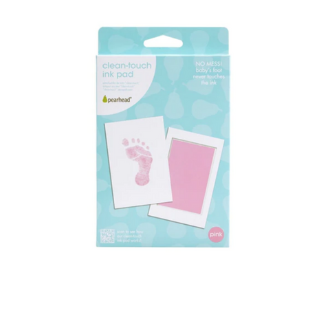 Pearhead Clean Touch Ink Print Pads - Pink