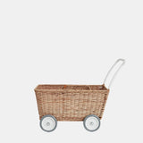 Olli Ella Rattan Strolley (Assorted Colours)