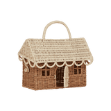 Olli Ella Rattan Gingerbread Casa Clutch