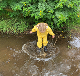 Grubbybub Puddle Suit - Sunshine