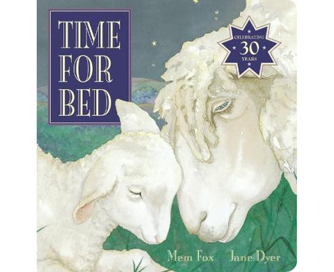 Time for Bed 30th Anniversary Edition Board Book