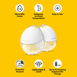 Medela Motion InBra Electric Wearable Breast Pumps (2pc)
