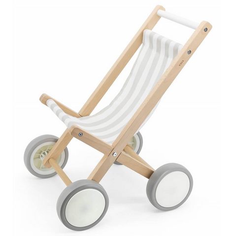 Viga Grey Doll Stroller