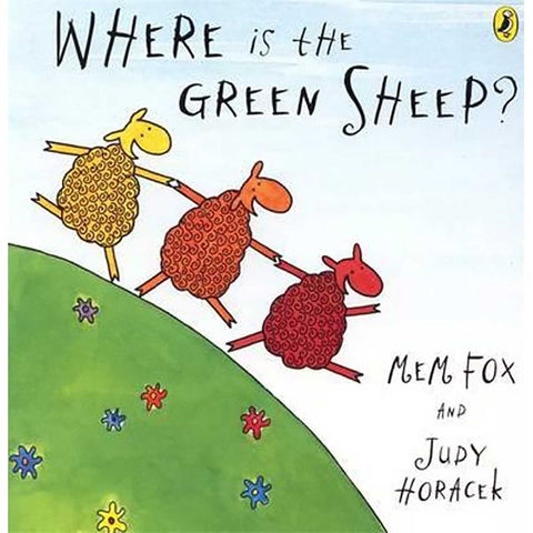 Where is the Green Sheep? - Board Book