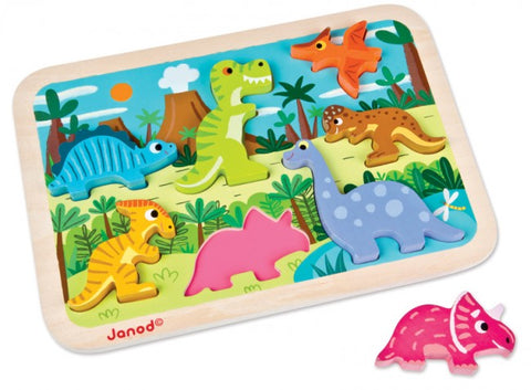 Janod Chunky Dinosaur Puzzle