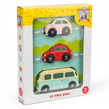 Le Toy Van Retro Cars 3pk