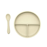 OB Designs Suction Divider Plate & Spoon