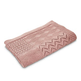 DLUX Jessie Knitted Pattern Baby Blanket