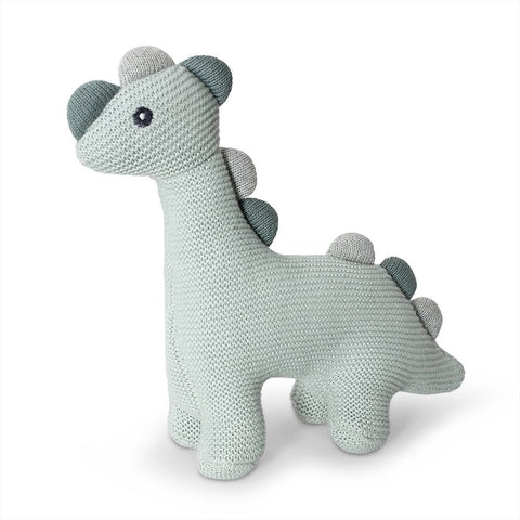 DLUX Dino Knitted Rattle Toy