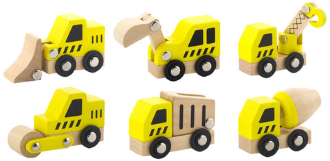 VIGA Construction Vehicles 6pk