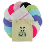 Bamboo Basix Breast Pads - 7 Pairs & Washbag