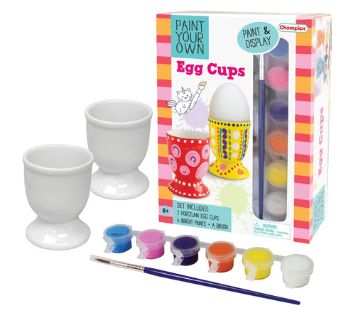 Paint Your Own 2 Egg Cups Craft Kit