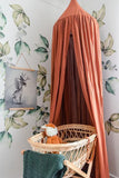 OB Designs Linen Canopy Cinnamon