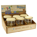 Kaper Kidz Wooden Roller Rattle with Beads