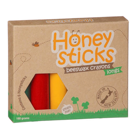 Honeysticks Beeswax Long Crayons