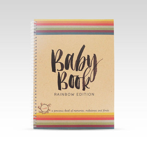 Rhicreative Baby Book - Rainbow Edition