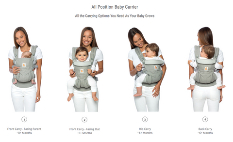 Ergobaby 360 deals breastfeeding
