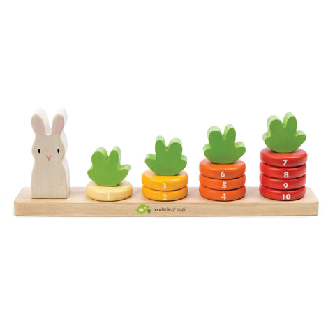 Tender Leaf Toys Counting Carrots 16pc